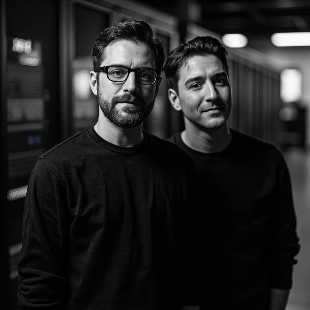 Founding team of Pixlog, ex-Cloudflare and Google engineers, in their Lisbon office